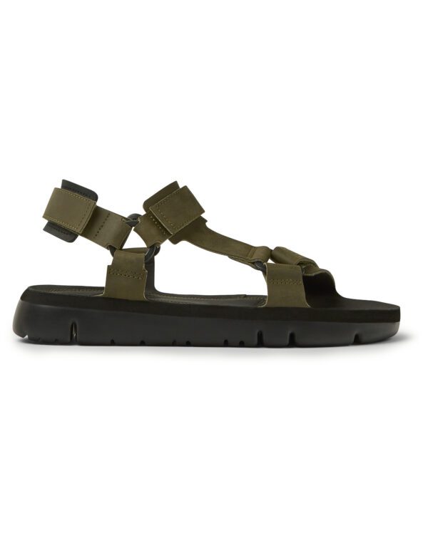 Camper Oruga K100416-016 Green Sandals for Men