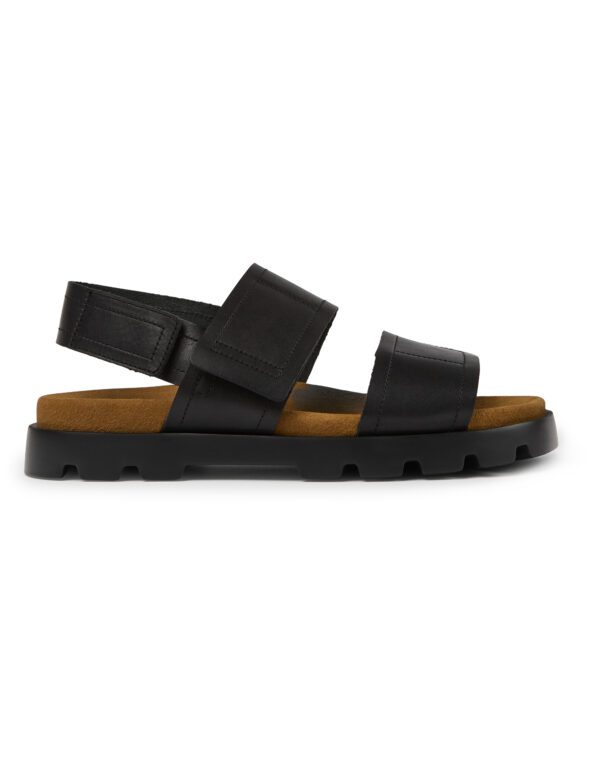 Camper Brutus K100777-002 Black Sandals for Men