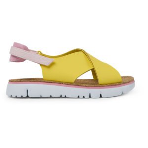 Camper Oruga K200157-040 Yellow Sandals for Women