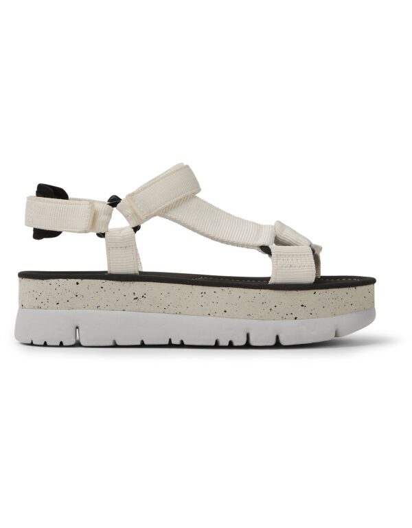 Camper Oruga Up K200851-007 White Sandals for Women