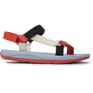 Camper Match K200958-012 Red Sandals for Women