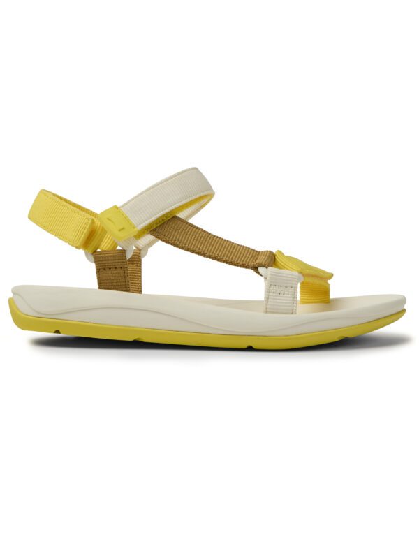 Camper Match K200958-014 Yellow Sandals for Women