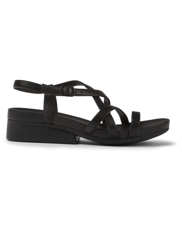 Camper Minikaah K201235-001 Black Sandals for Women