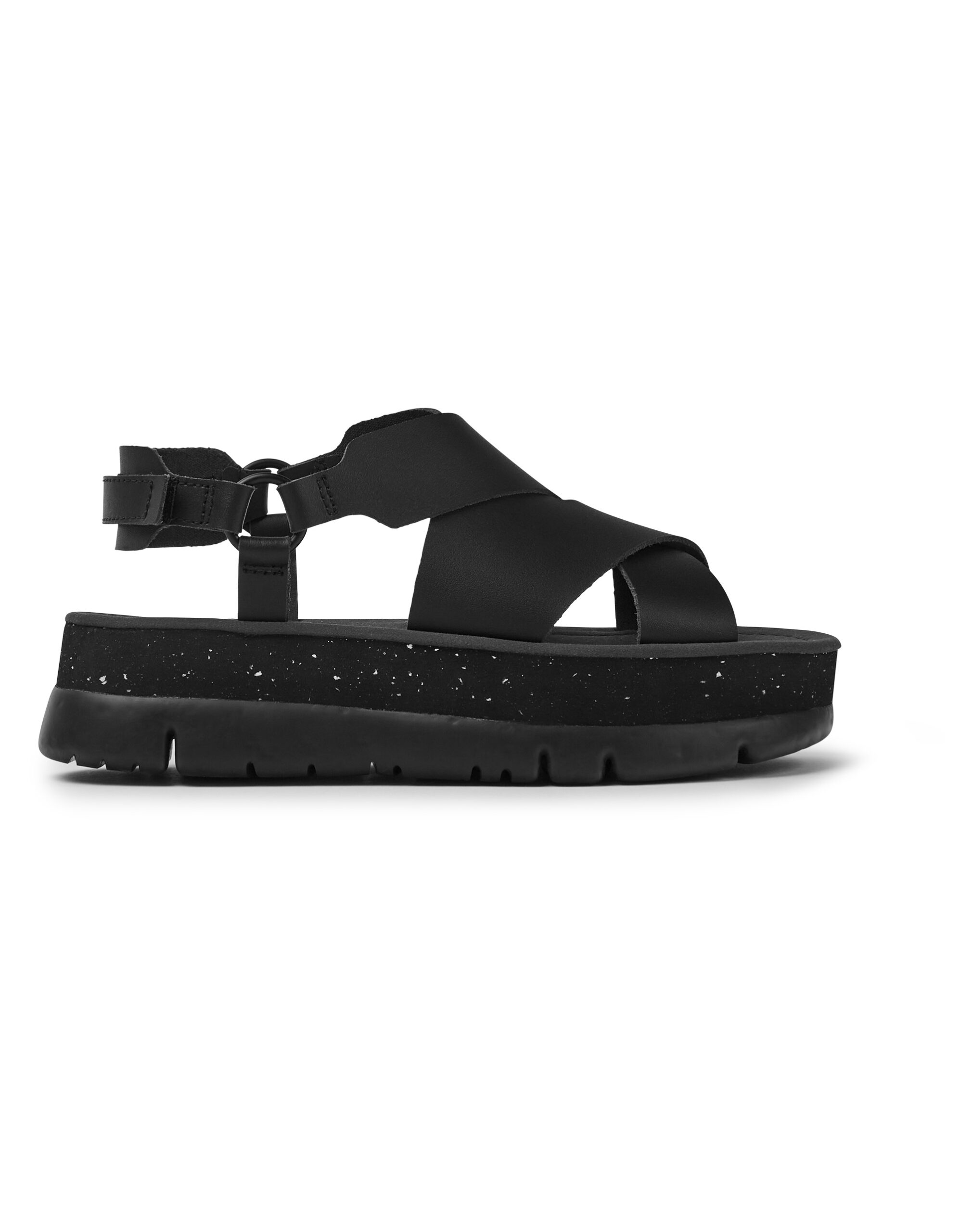 Camper Oruga Up K201399-001 Black Sandals for Women-en