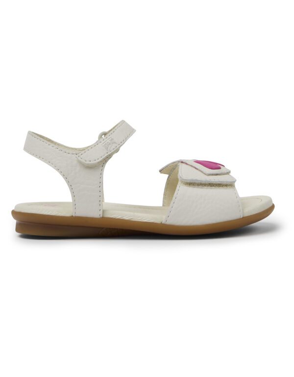 Camper Twins K800483-002 White Sandals for Kids