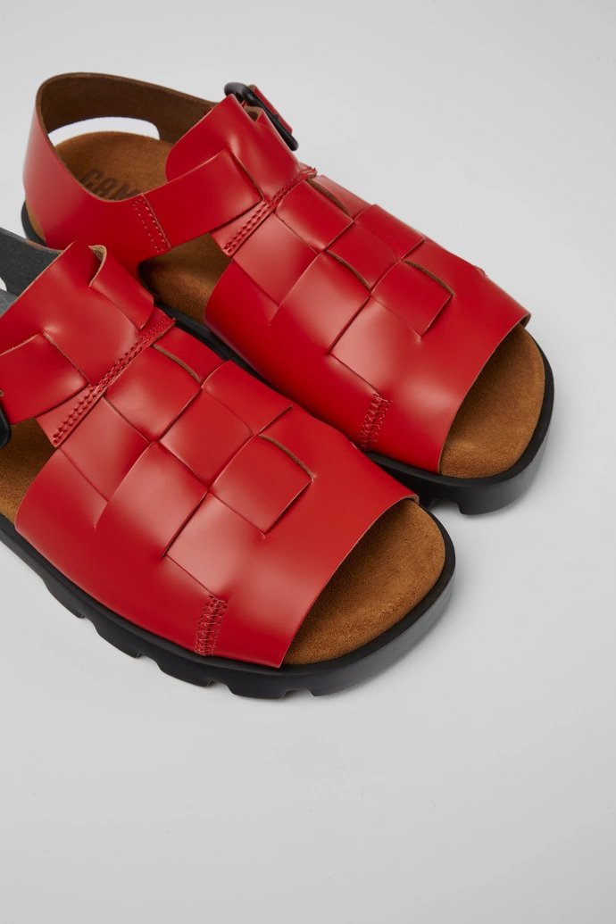 Camper red cheap sandals