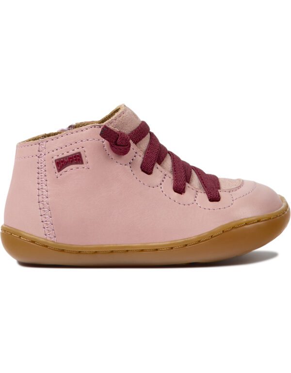 Camper Peu K900131-021 Pink Ankle Boots for Kids