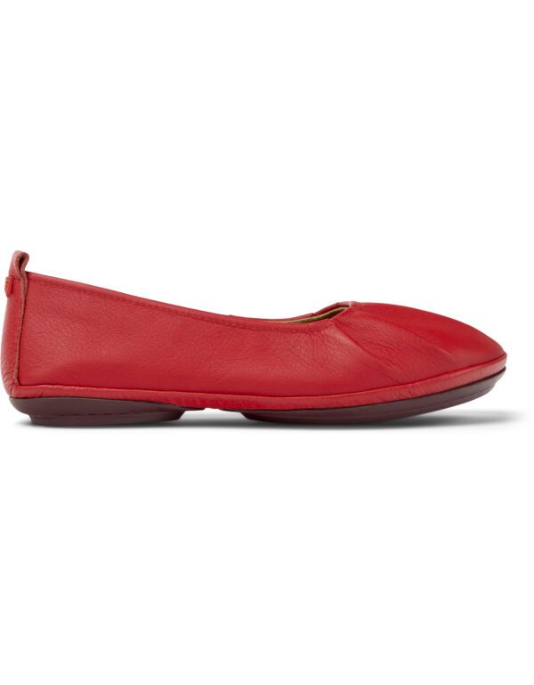 Camper Right K201364-009 Red Ballerinas for Women