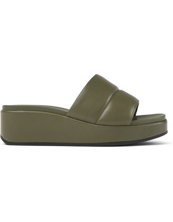 Camper Misia K201507-003 Green Sandals for Women