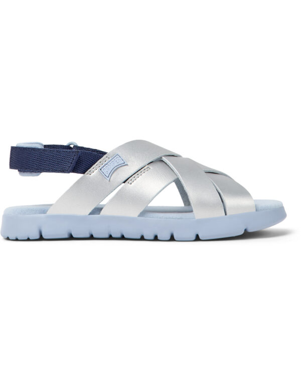 Camper Oruga K800430-012 Grey Sandals for Kids