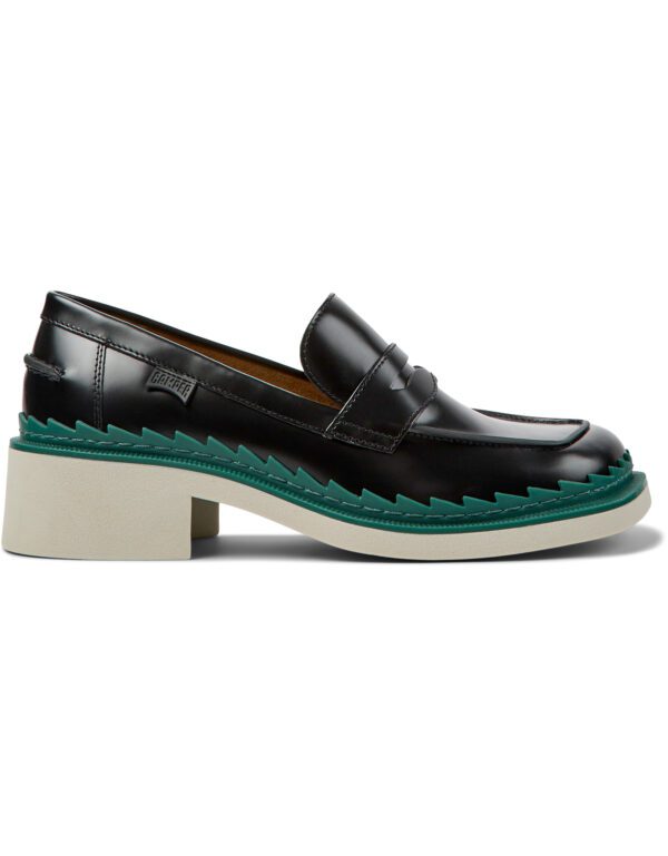 Camper Taylor K201320-014 Black Loafers for Women