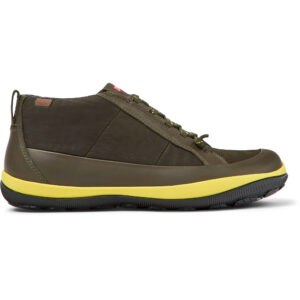 Camper Peu Pista K300417-008 Green Ankle Boots for Men