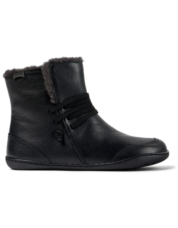 Camper Peu Cami K400505-012 Black Ankle Boots for Women