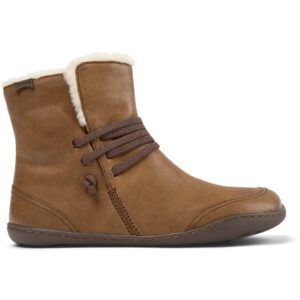 Camper Peu Cami K400505-013 Brown Ankle Boots for Women