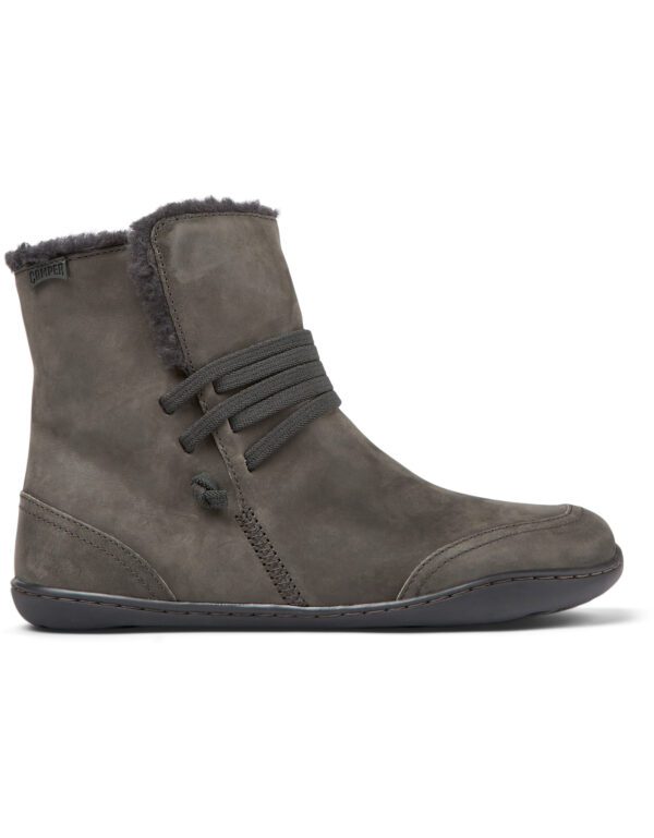 Camper Peu Cami K400505-014 Gray Ankle Boots for Women