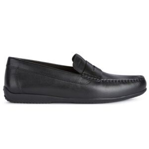 Geox Ascanio U250WA 00043 C9999 Black Loafers for Men