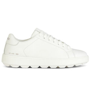 Geox Spherica D45WEB 00085 C1000 Λευκά Γυναικεία Sneakers