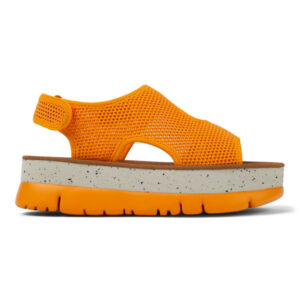 Camper Oruga Up K201544-008 Orange Sandals for Women