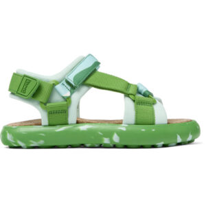 Camper Pelotas Flota K201618-005 Green Sandals for Women