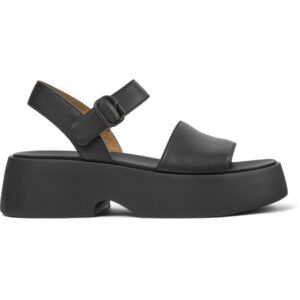 Camper Tasha K201659-001 Black Sandals for Women