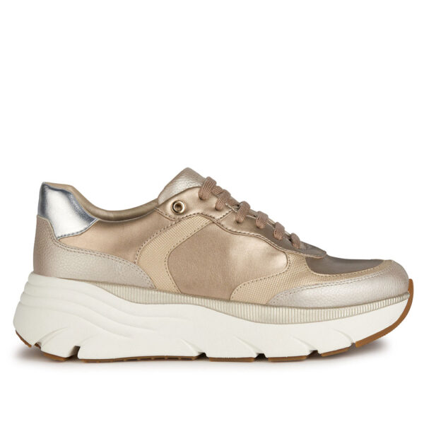 Geox Diamanta D35UFA 0NFAK C0586 Gold Sneakers for Women