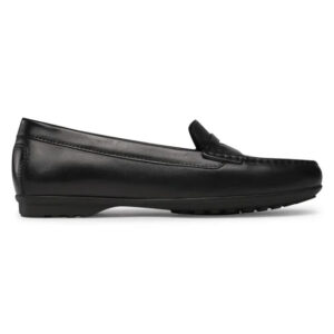 Geox Elidia D642TA 00043 C9999 Black Loafers for Women