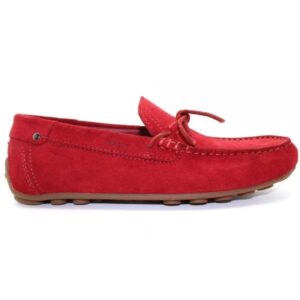 Geox Giona U620XD 00022 C7000 Red Loafers for Men