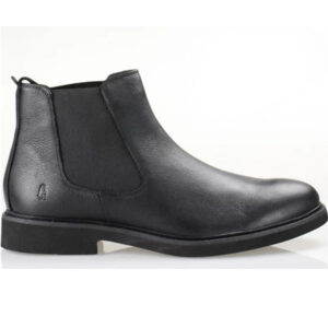 Hush Puppies Detroit HM02282-001 Black Ankle Boots for Men