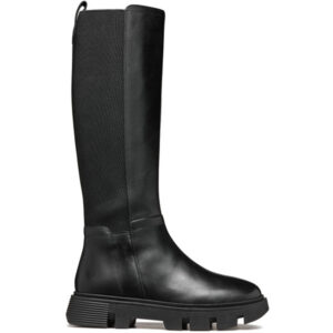 Geox Vilde D46UAD 043NH C9999 Black Boots for Women